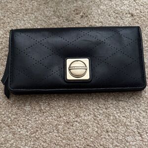 Marc By Marc Jacobs Black Quilted Wallet